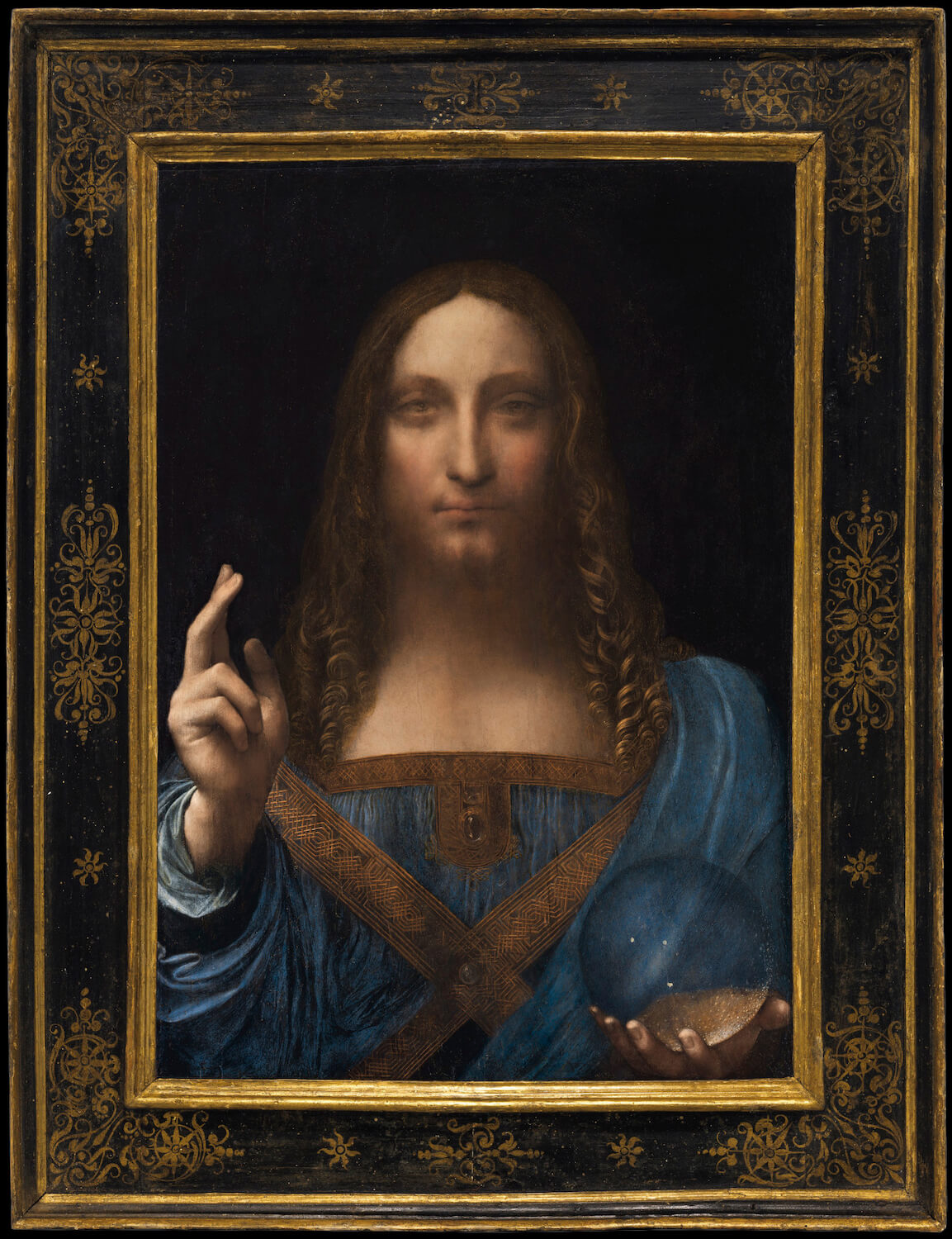   Леонардо да Винчи «Спаситель мира»