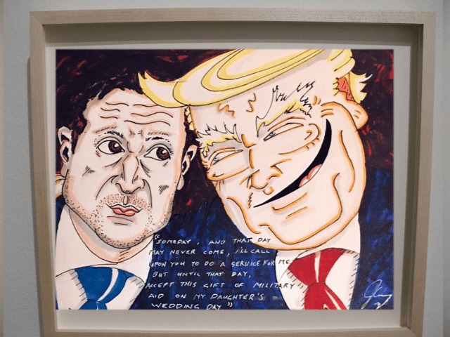 Джим Керри нарисовал карикатуру на Владимира Зеленского