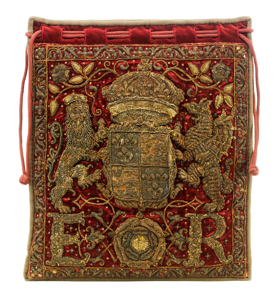 Сумка для Большой печати Англии, 1558–1603