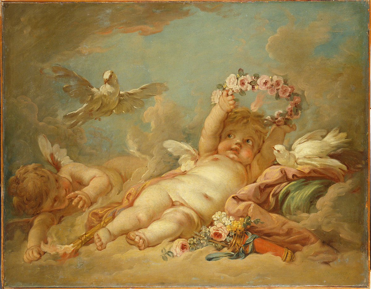 “Амуры” 1763 г., Франсуа Буше. Холст, масло