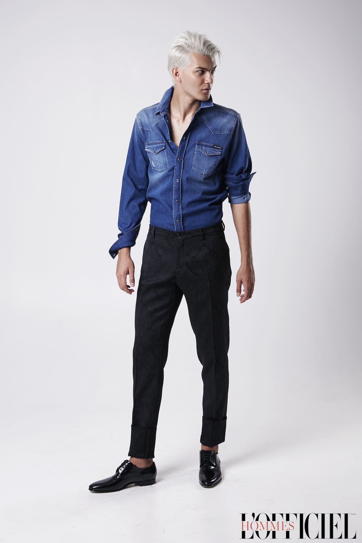 Рубашка, брюки и обувь – Dolce & Gabbana