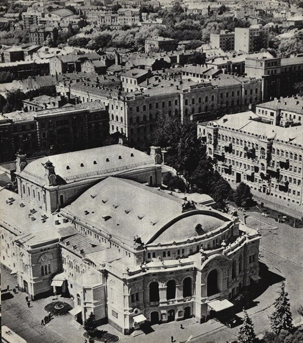 Киевский оперный театр до реконструкции 1983–1988 годов