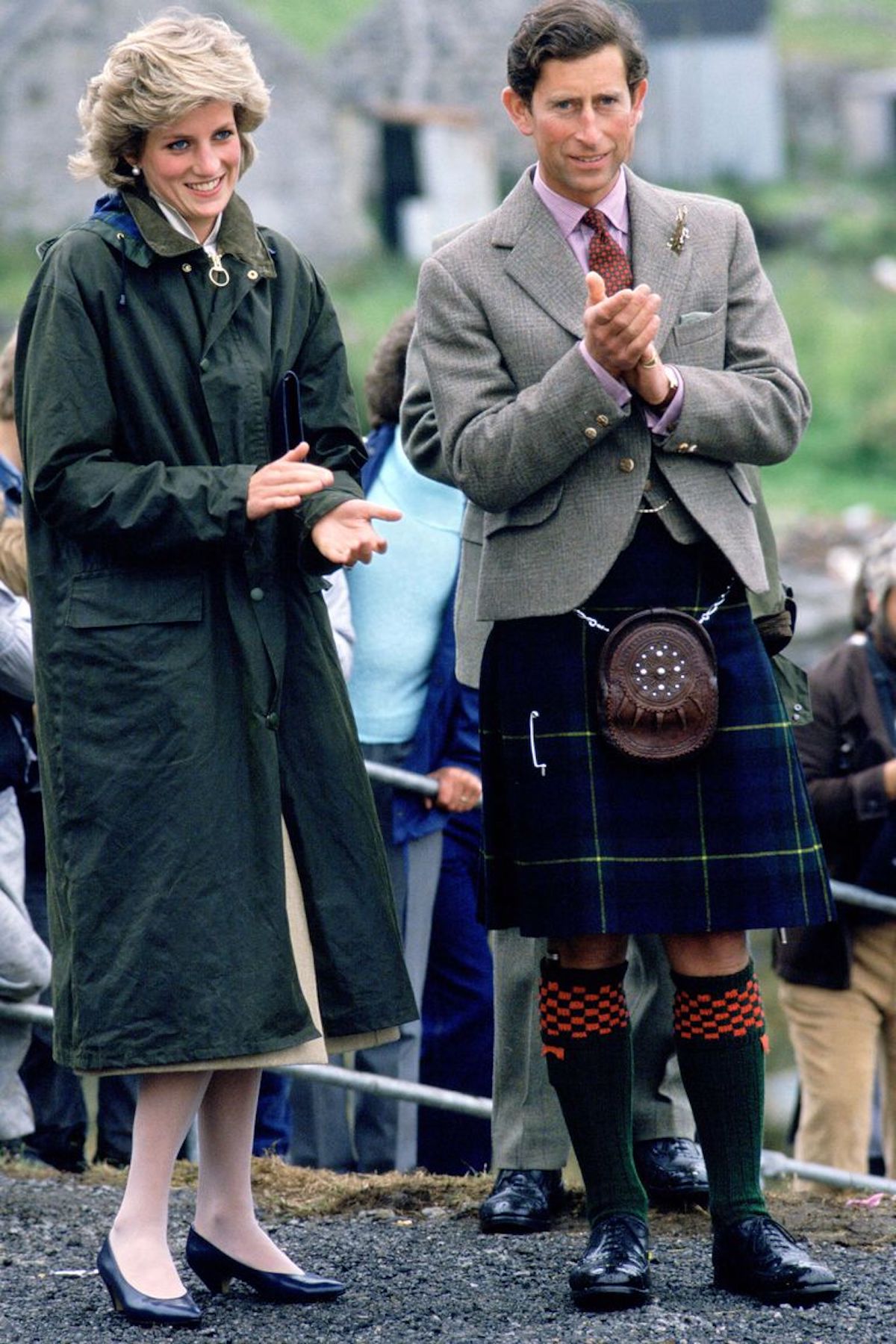 Принцесса Диана и принц Чарльз, 1985