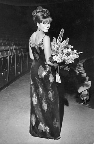 Клаудия Кардинале на Берлинском кинофестивале, 1964 г.