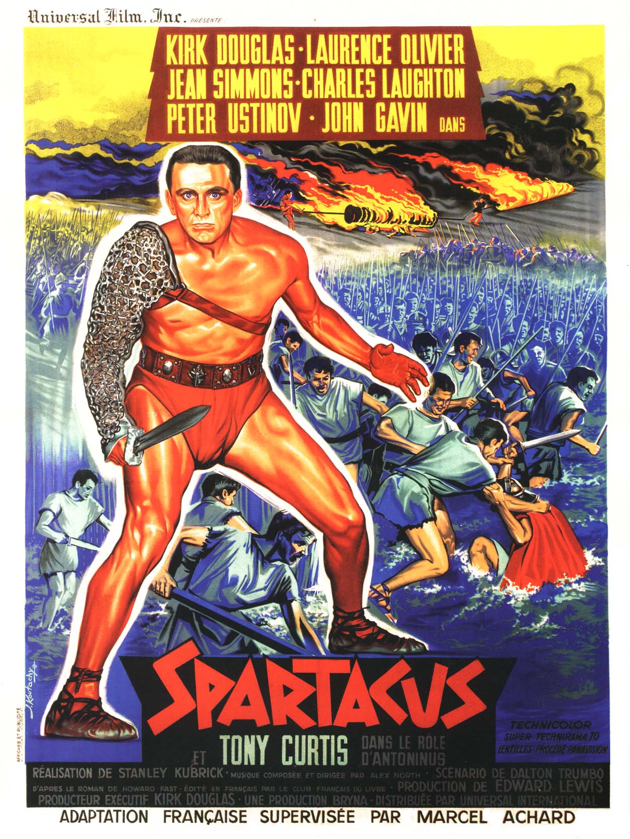Постер фильма «Спартак» 