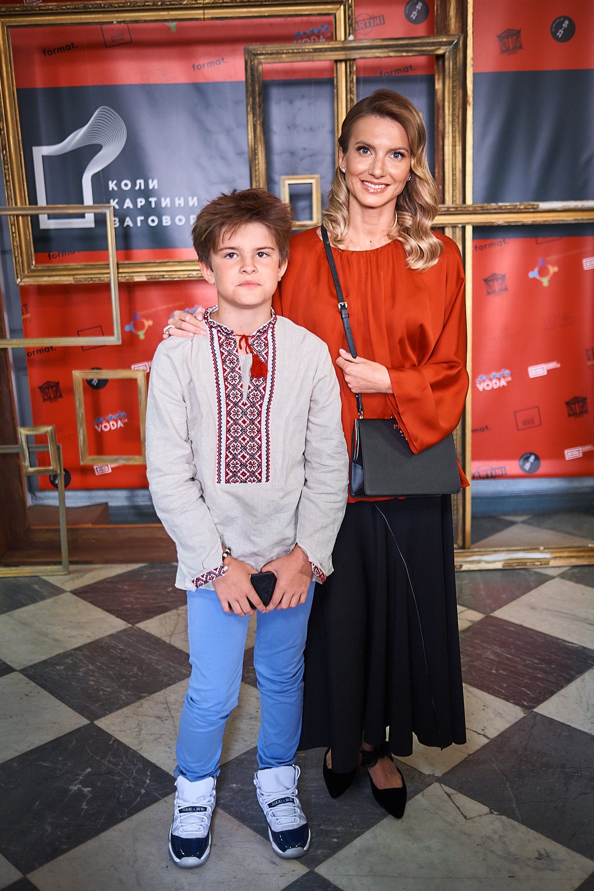 Елизавета Юрушева с сыном