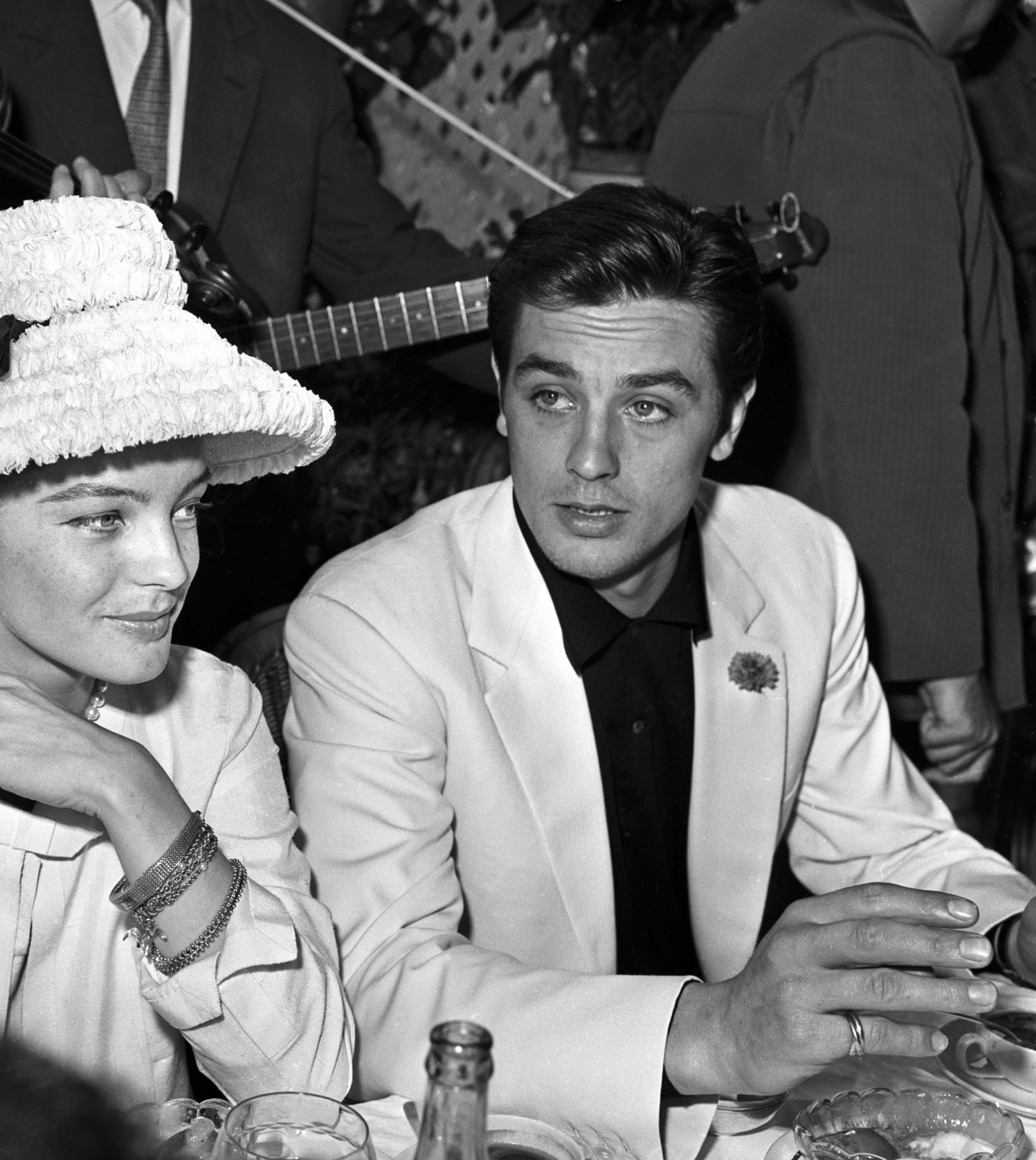 Роми Шнайдер и Ален Делон на Каннском кинофестивале, 1962 год