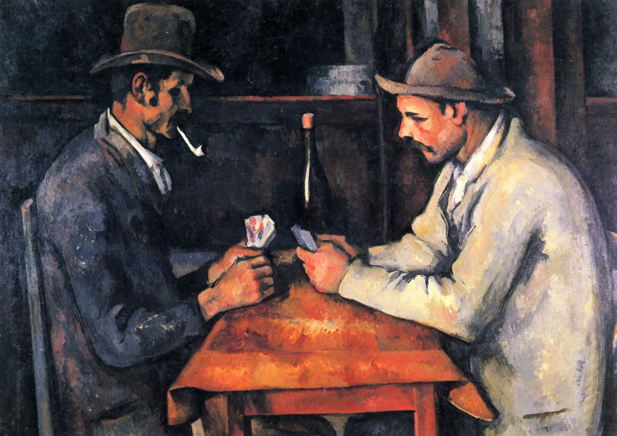 Поль Сезанн, «Игроки в карты», 1892–1893 гг.