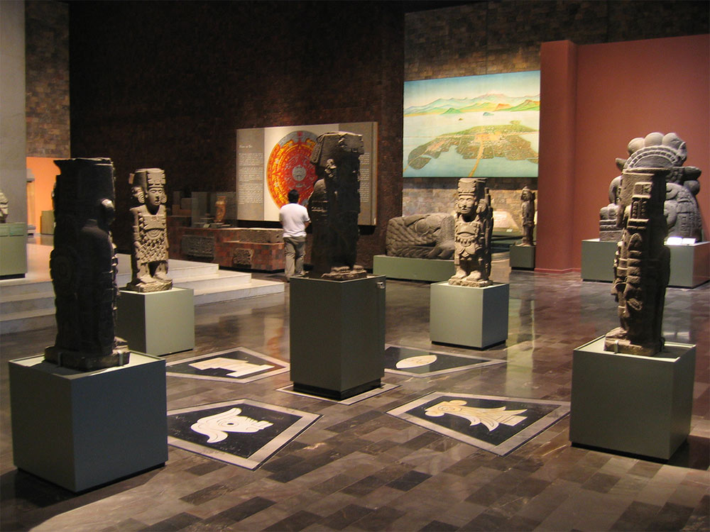 №9. Национальный музей антропологии, Мехико, Мексика