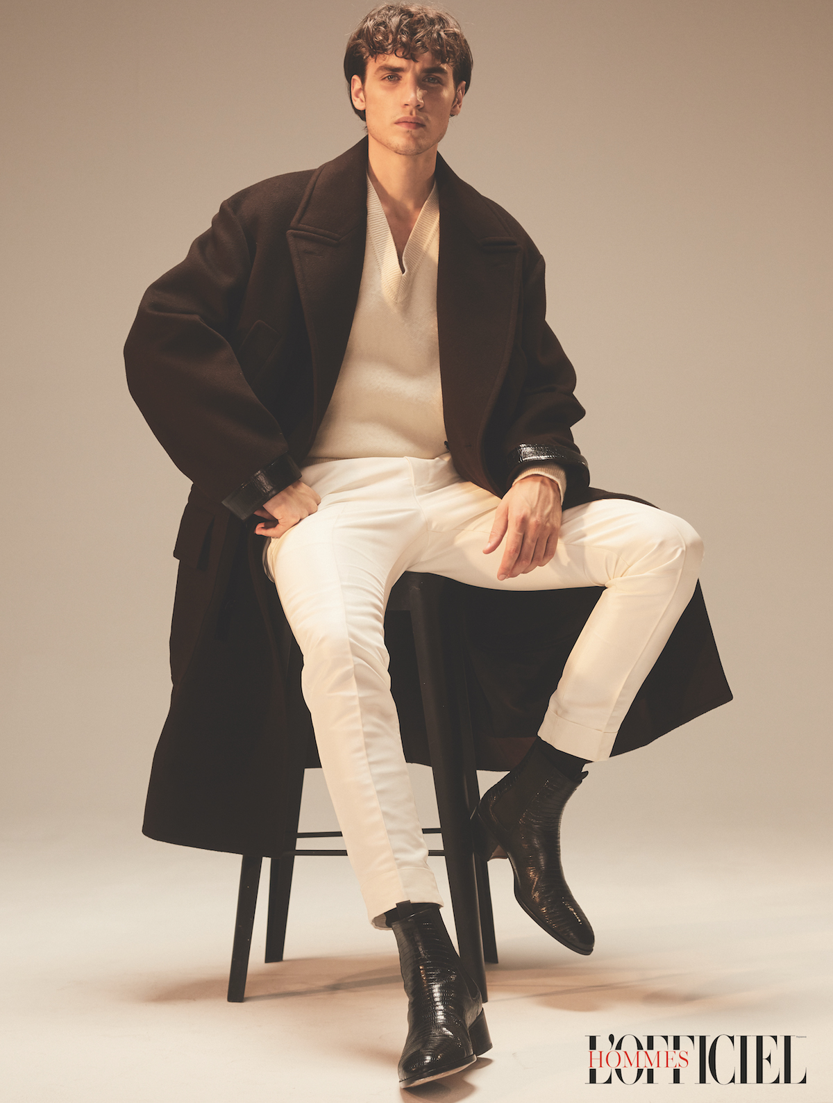 Пальто, свитер, брюки, ботинки – Tom Ford