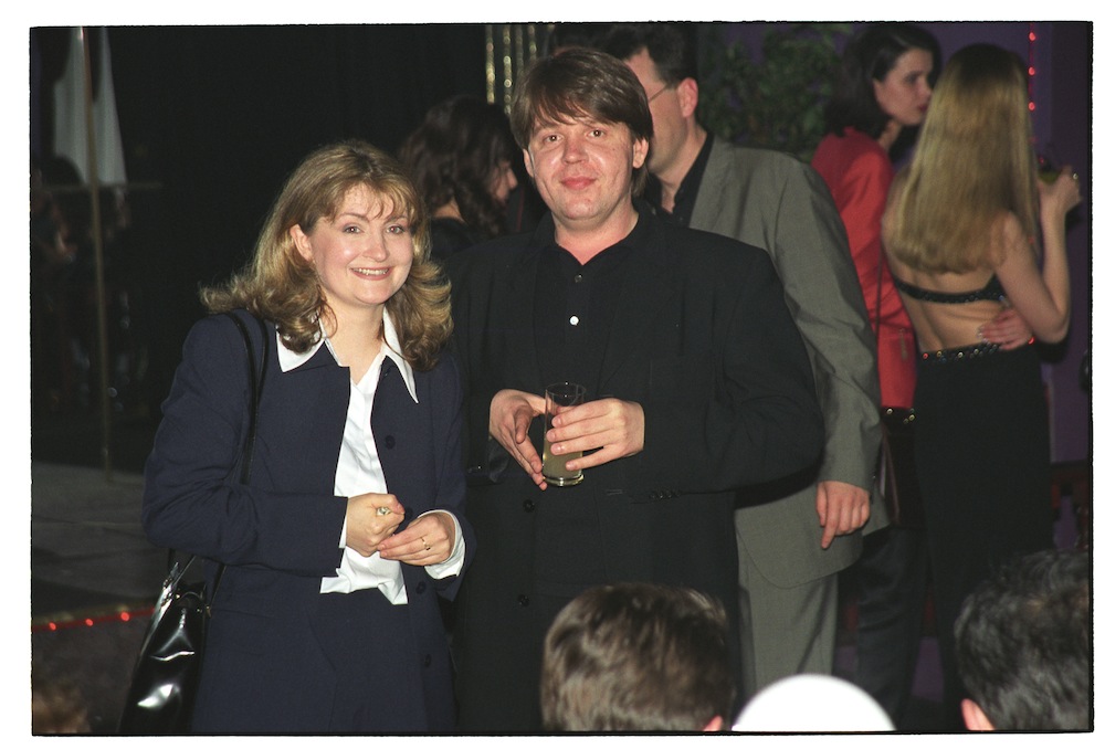 Ирина Данилевская и Сергей Бызов, 1997 год