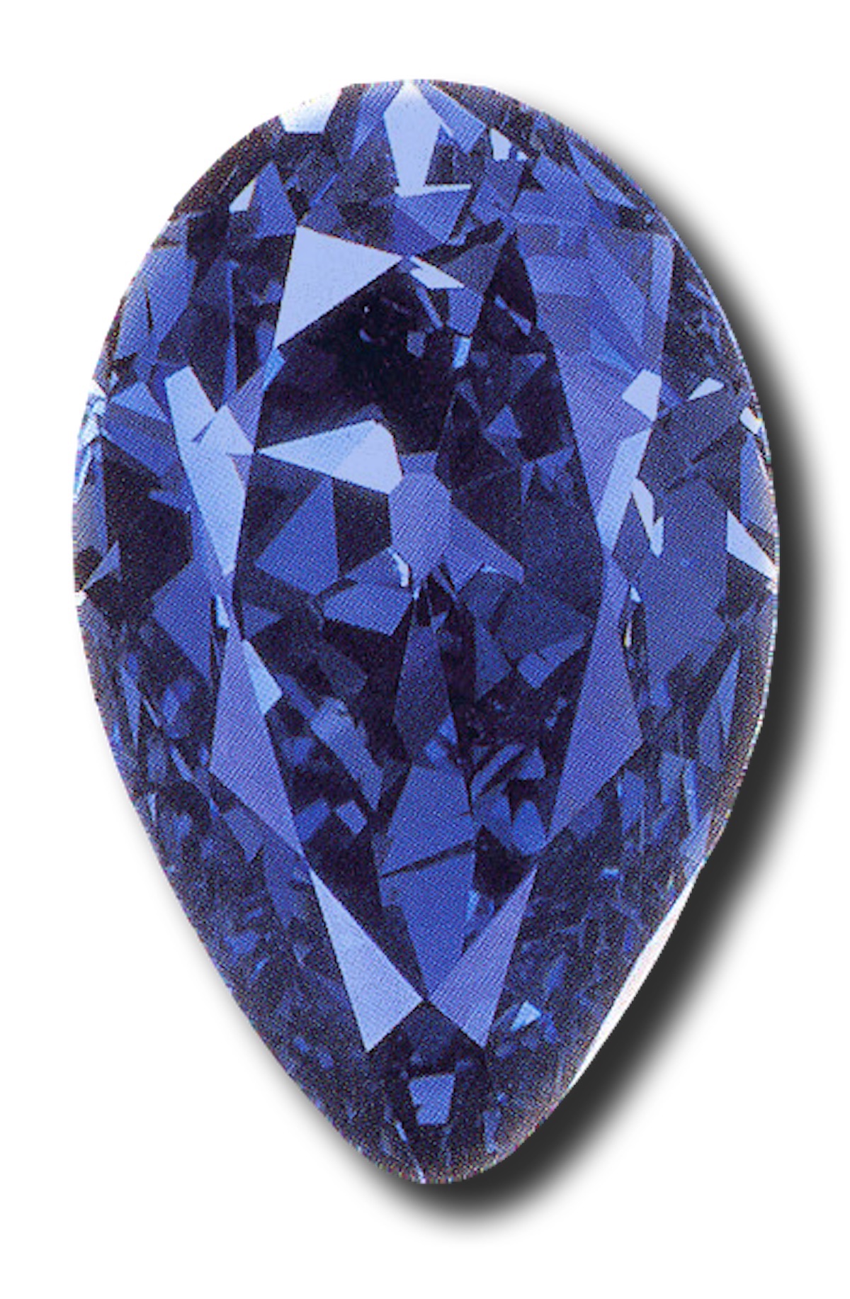 Алмаз «Терещенко» на момент приобретения Михаилом Терещенко был вторым по величине синим алмазом в мире. Фотография любезно предоставлена домом Cartier