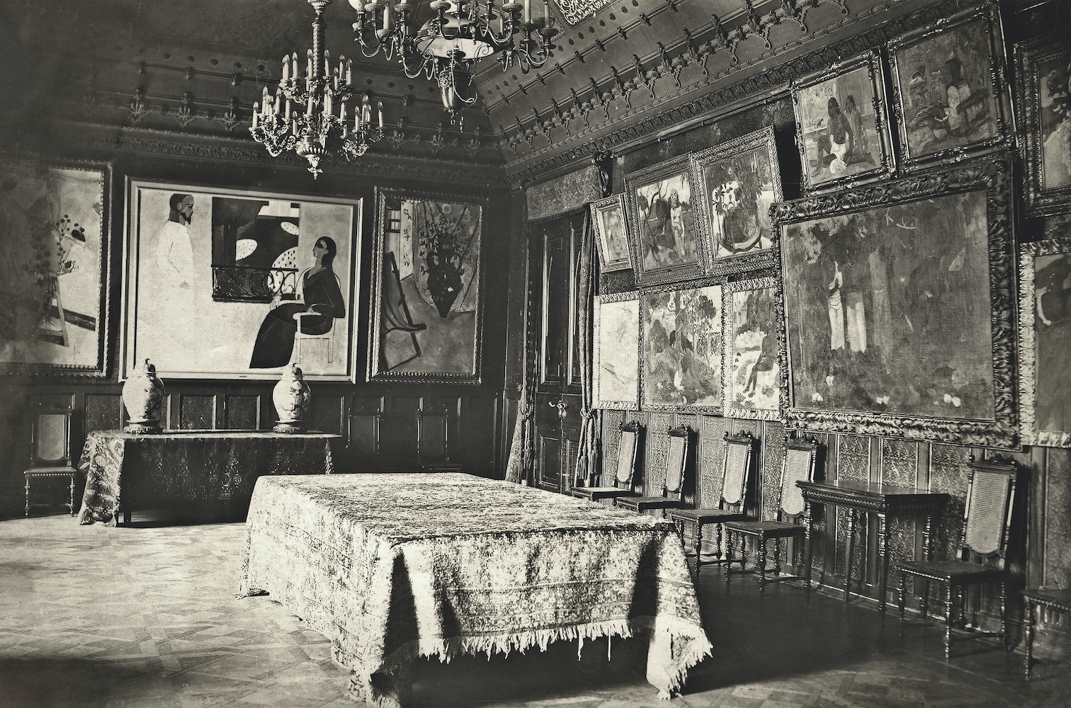 Парадная столовая (зал Гогена) в особняке Щукина, 1914 год