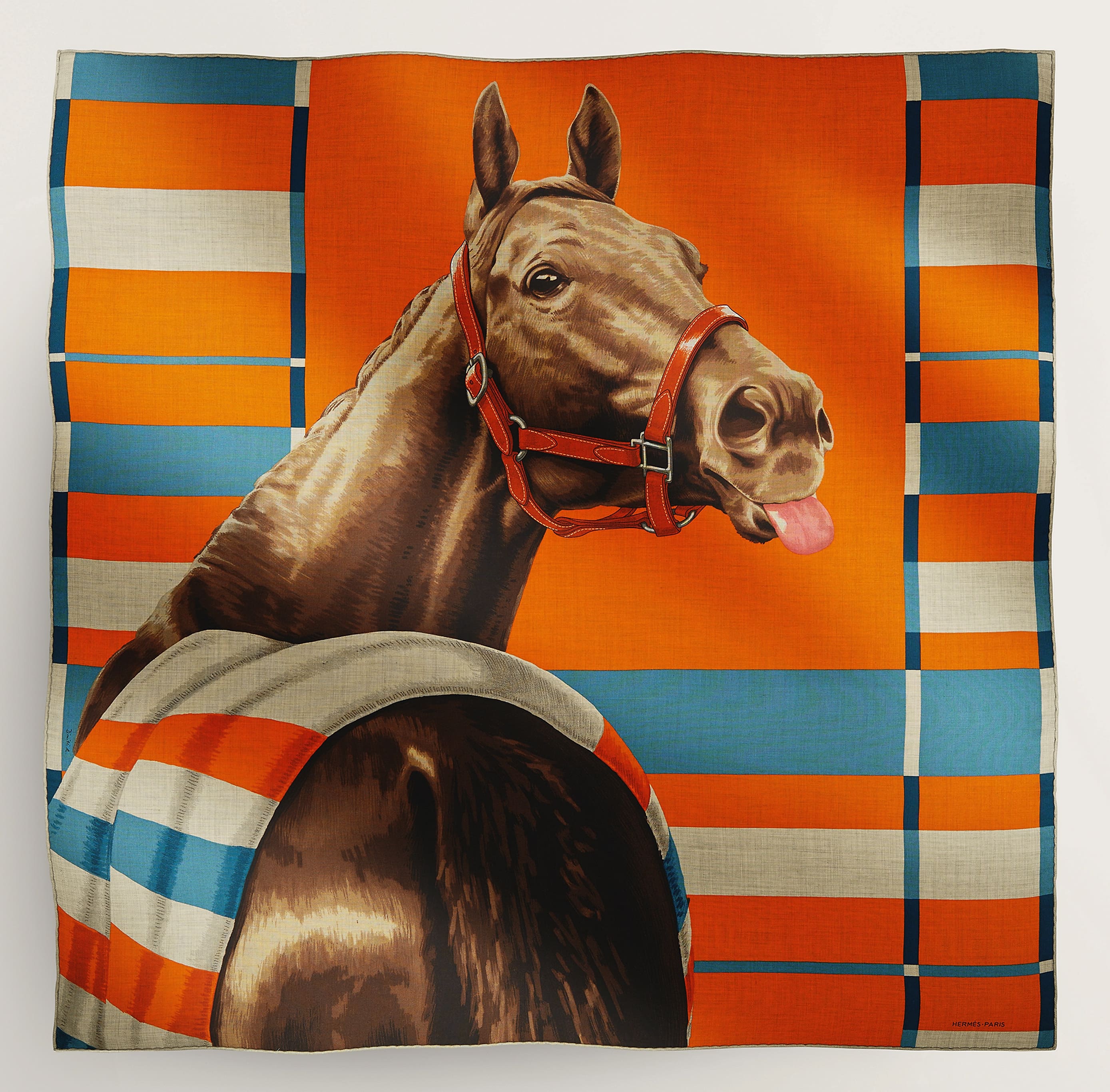 © HERMÈS, DIMITRI RYBALTCHENKO. Хустка Rocabar de Rire, Hermès