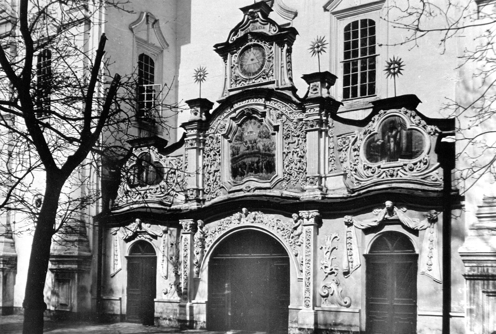 Західний притвор Богоявленського собору. Фото початку XX століття