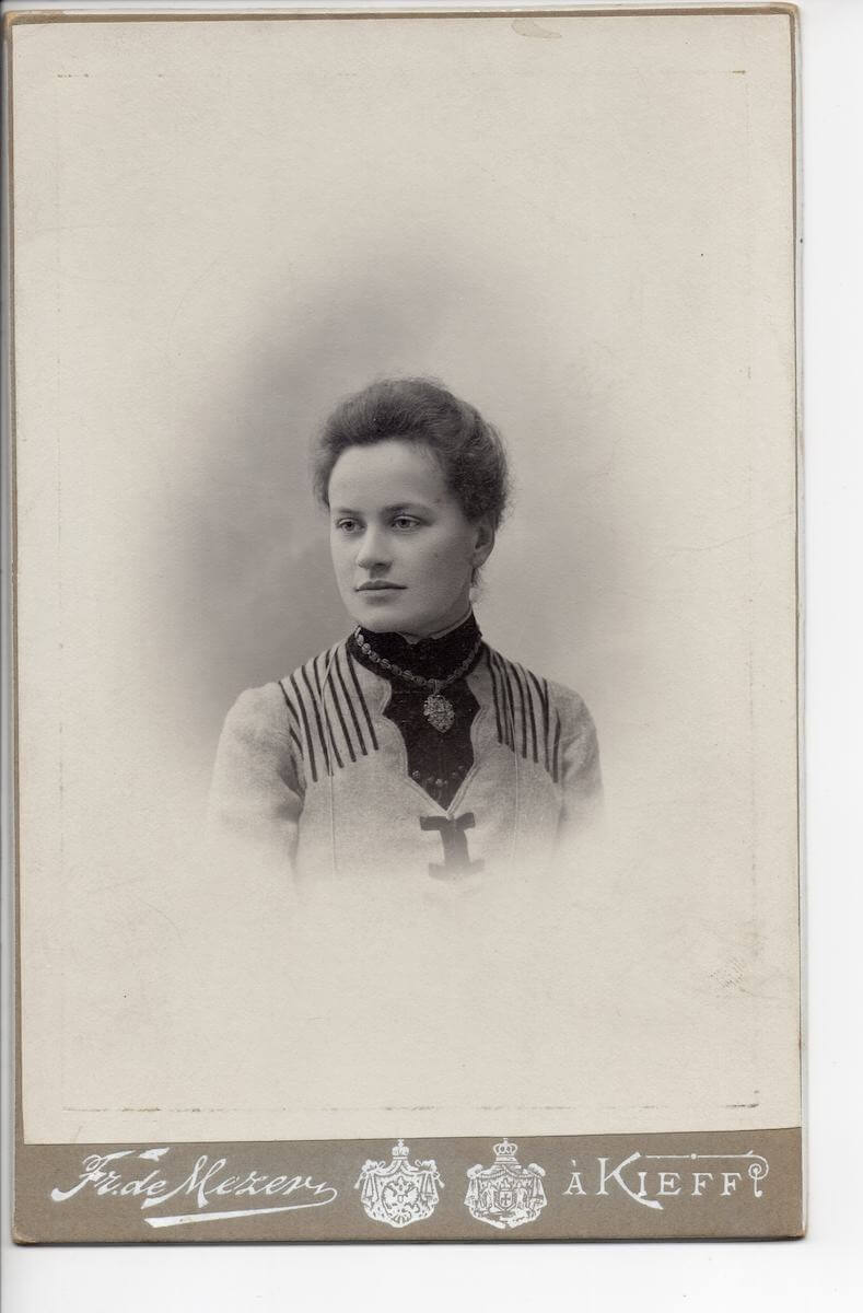 Маргарита Августівна Мурашко, дружина художника, 1901 рік