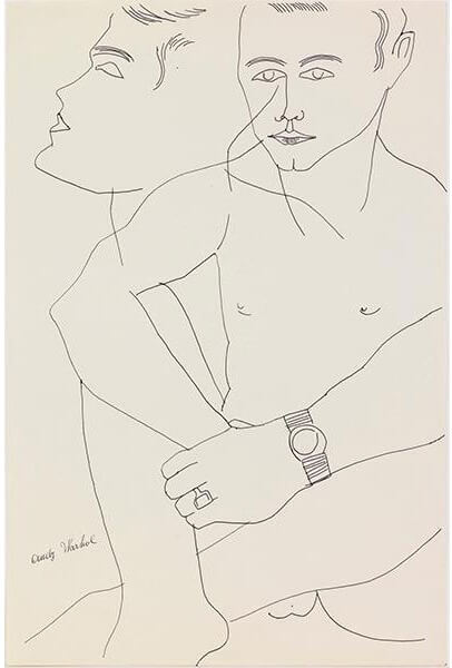 Andy Warhol by Hand: Part II, Drawings 1950s-1960s работает в. Sperone West...