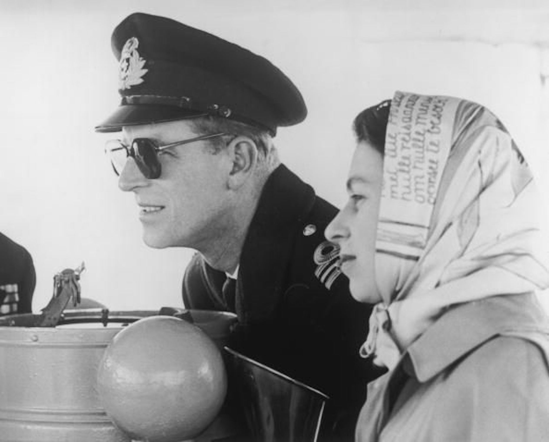 1951, принцеса Єлизавета і герцог Единбурзький прямують до Вікторії під час турне