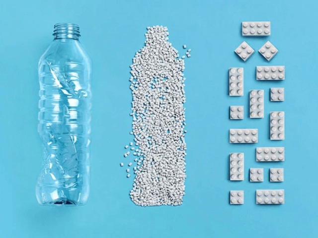 Lego создали прототип конструктора из пластиковых бутылок