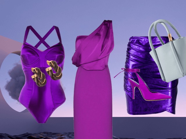 6 вариантов, как носить самый загадочный цвет сезона — фиолетовый