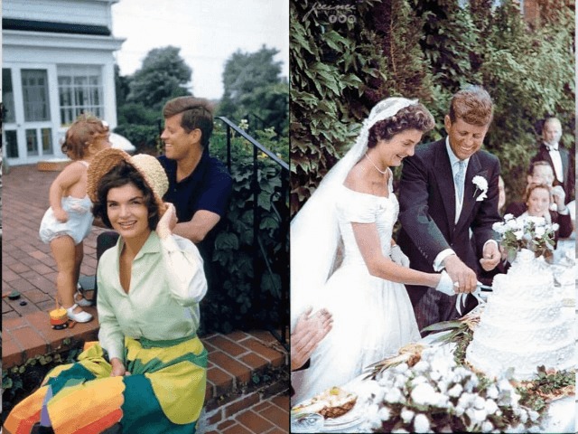 Любовь в фотографиях: Джон и Джеки Кеннеди
