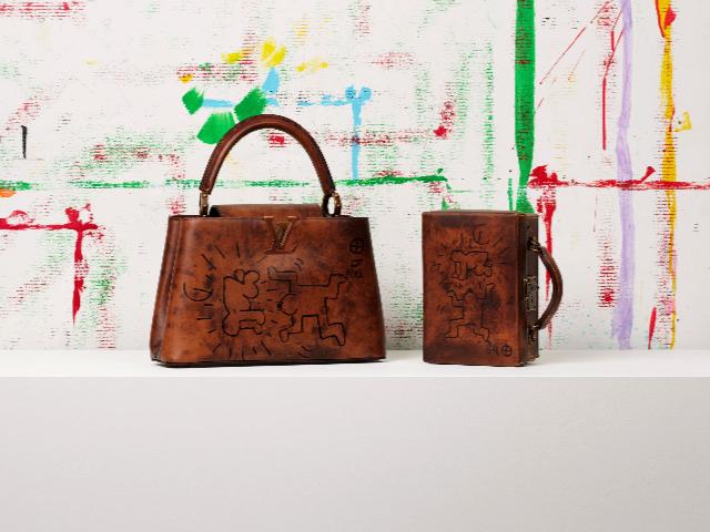 Louis Vuitton представили колекцію сумок, натхненних творчістю Кіта Гарінґа