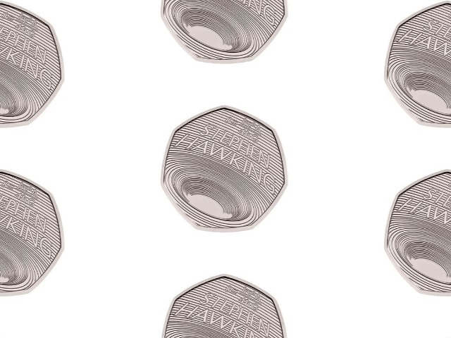 В Британии выпустили монету с черной дырой в память о Стивене Хокинге