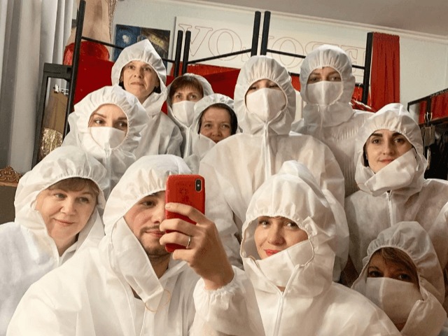 Украинский бренд Frolov начал производство защитных костюмов для медработников