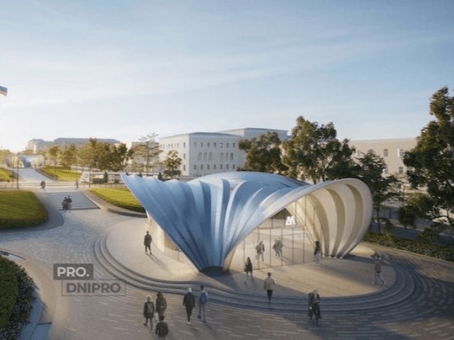 Архитектурное бюро Захи Хадид спроектировало станции метро в Днепре