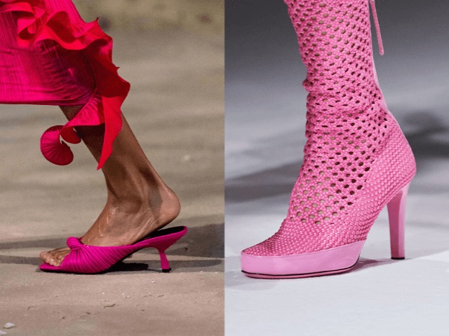 Как на подиуме: 7 модных пар обуви в разных оттенках розового