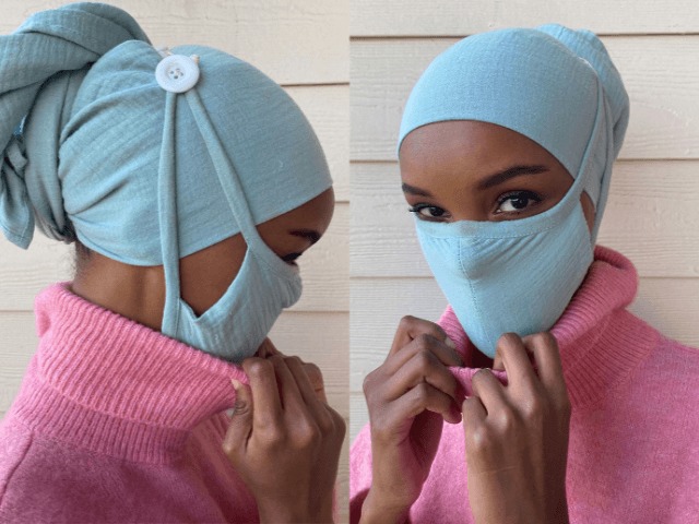 Халима Аден выпустила коллекцию масок-хиджабов