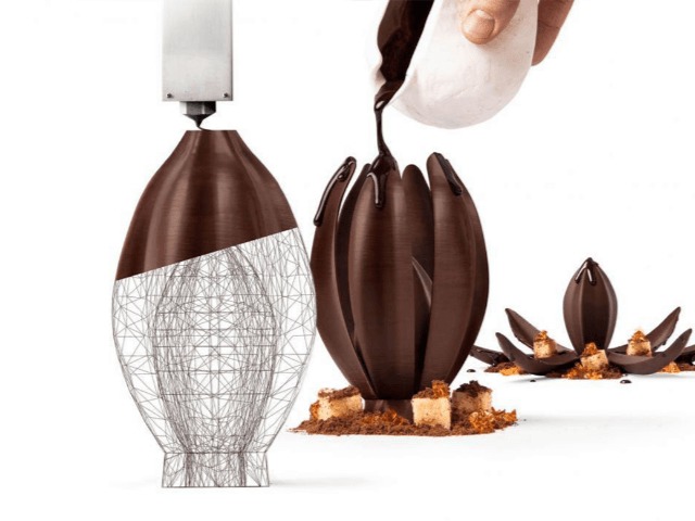 В Швейцарии создали шоколад с помощью 3D-принтера