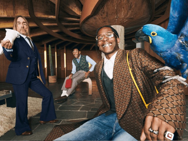 Игги Поп, A$AP Rocky и Tyler, The Creator: Gucci выпустили рекламу мужской коллекции 