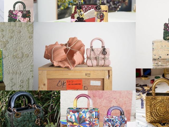 11 художниц интерпретировали сумку Lady Dior