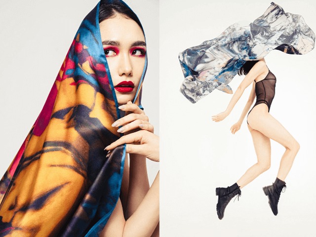 Украинский бренд Oliz выпустил коллекцию платков с работами Ивана Марчука