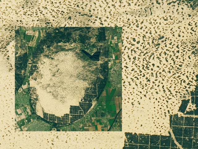 Смотрите: NASA показали, как выглядит украинская пустыня из космоса