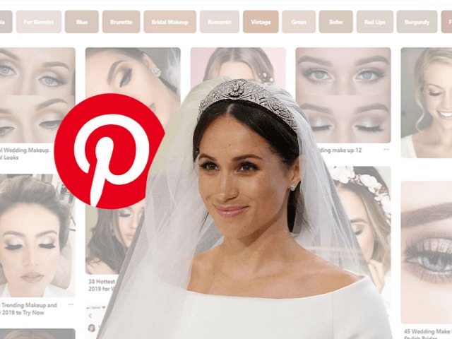 Меган Маркл выбрала свадебный макияж с помощью Pinterest