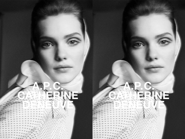 Катрин Денев разработала капсульную коллекцию для французского бренда A.P.C.