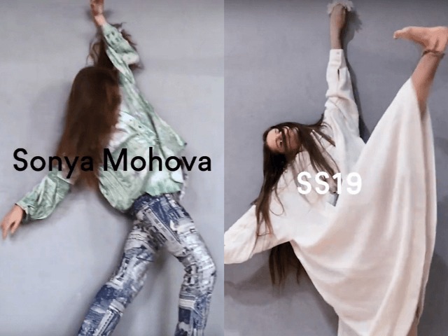 Украинская балерина Соня Мохова танцует в рекламной кампании Acne Studios