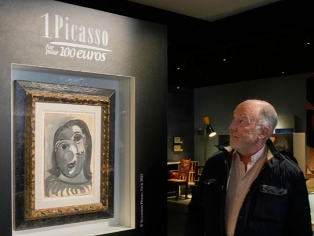 Один Пікассо за 100 євро: парижанин виграв картину митця в лотерею