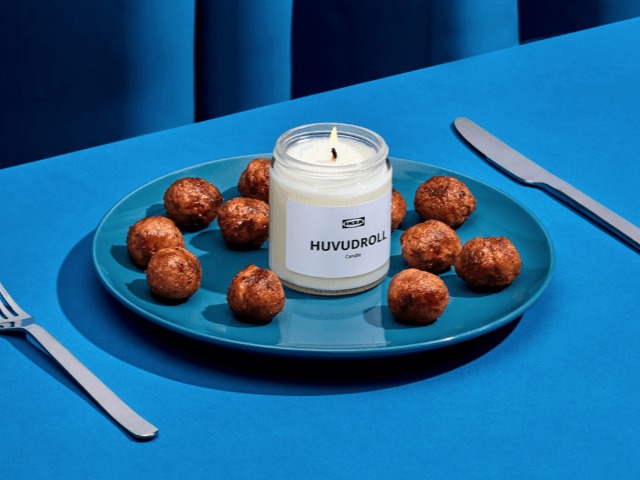 Новая свеча IKEA будет пахнуть фирменными фрикадельками бренда