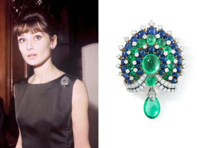 Брошку Одрі Гепберн продали на аукціоні Sotheby’s за рекордну суму