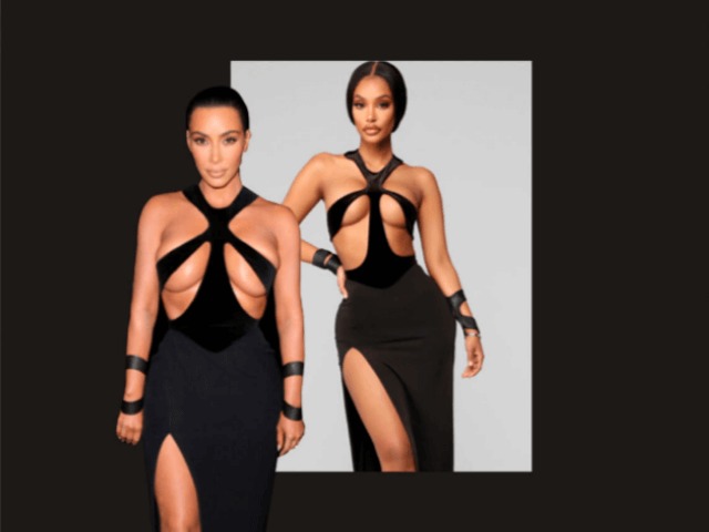 Ким Кардашьян раскритиковала масс-маркет за плагиат винтажного платья