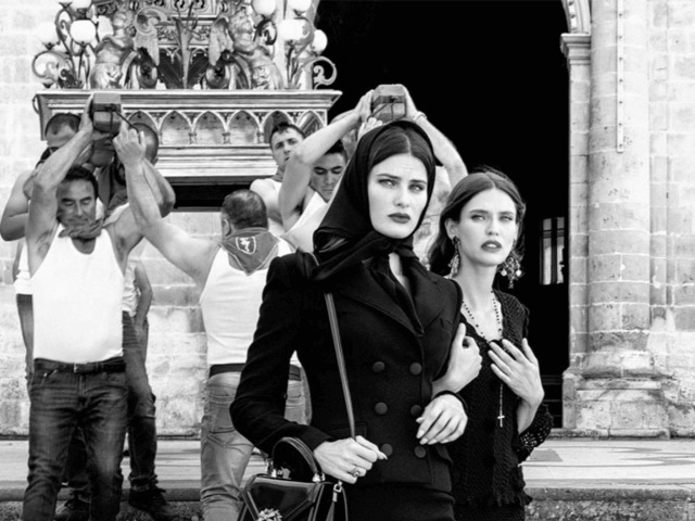 Черно-белое кино: Dolce & Gabbana сняли рекламу на Сицилии