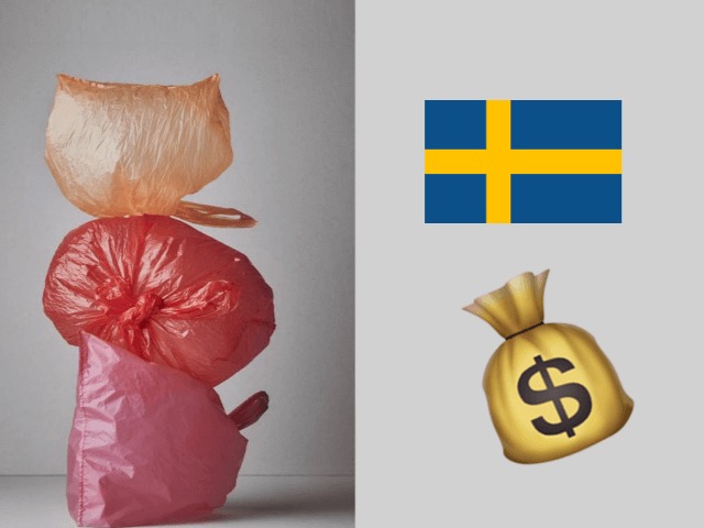 В Швеции повысят стоимость пластиковых пакетов