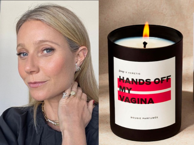 Hands Off My Vagina: Гвинет Пэлтроу выпустила ещё одну свечу с провокационным ароматом