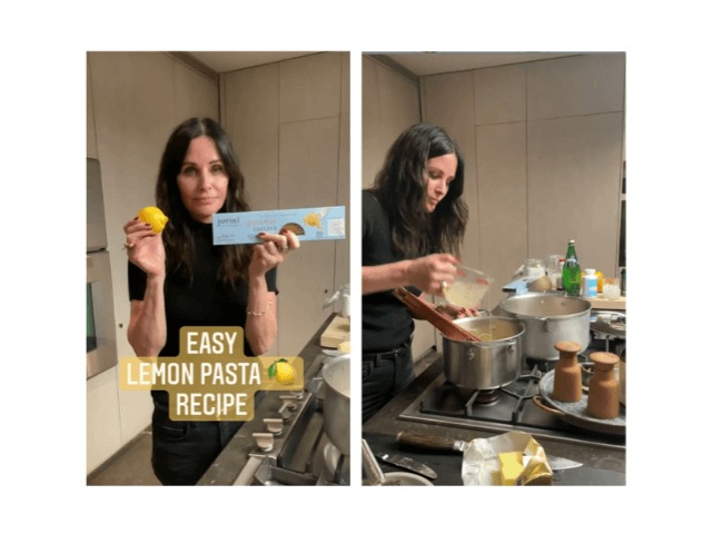 Рецепт дня: Лимонная паста от Кортни Кокс