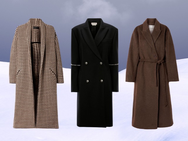 Элегантные пальто из шерсти на зиму