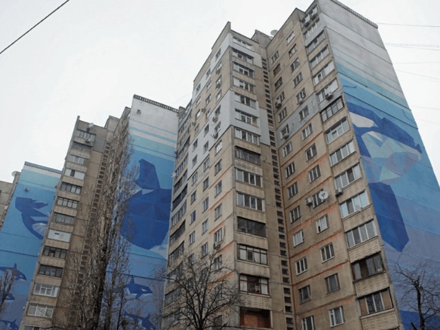 В Украине появился самый большой мурал-триптих