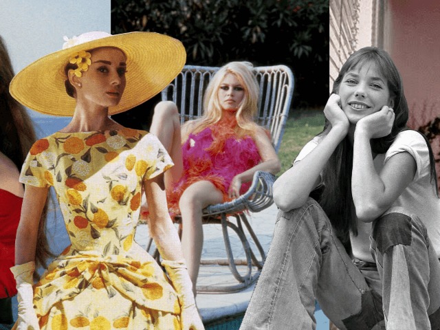 Одри Хепберн, Брижит Бардо, Джейн Биркин и другие: Повторяем летние образы культовых актрис
